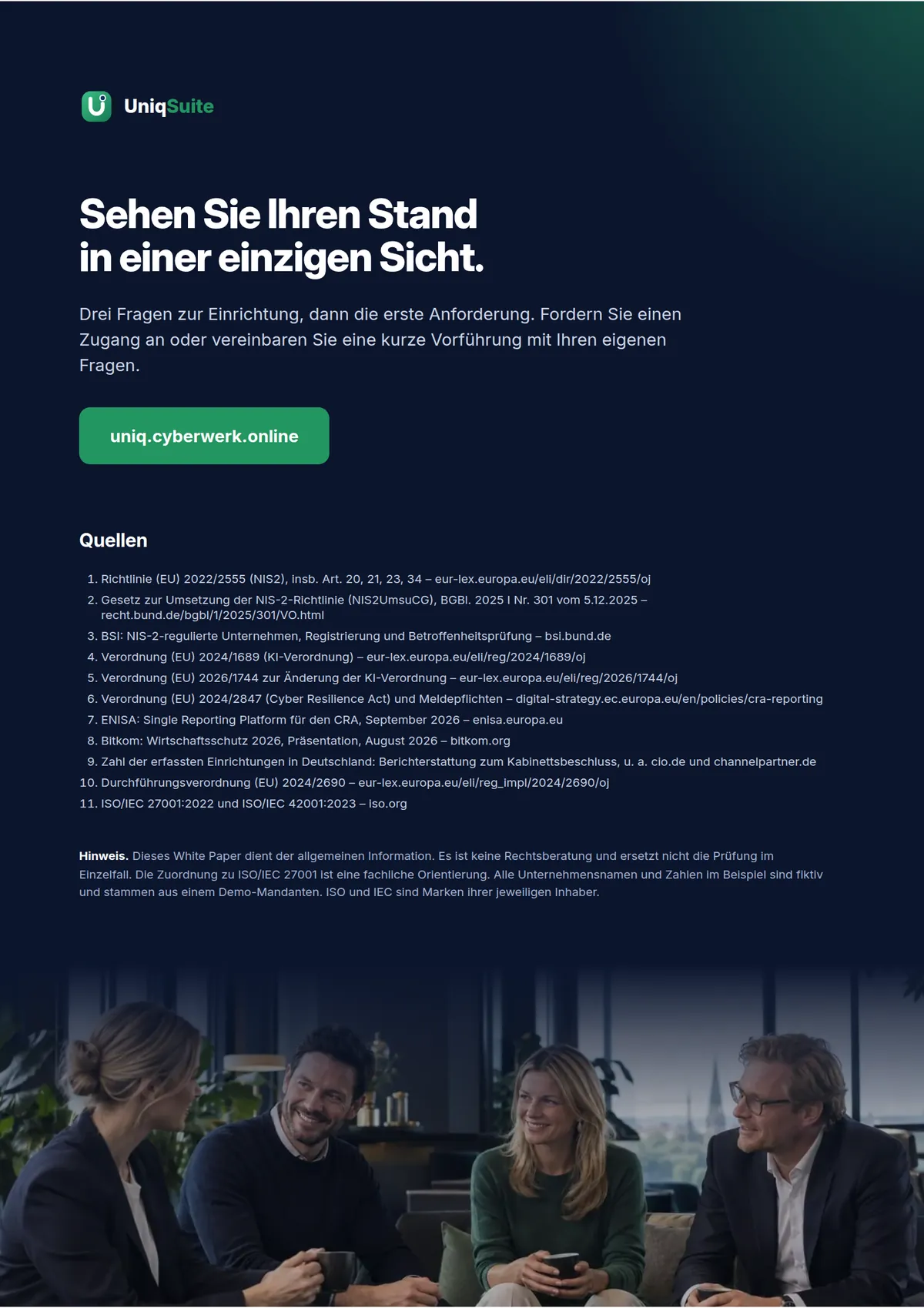 NIS2 und ISO 27001 pragmatisch umsetzen – Seite 14 von 14